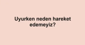 uyurken-neden-hareket-edemeyiz